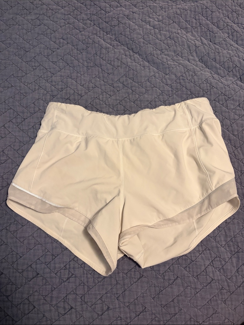 White Lululemon Shorts